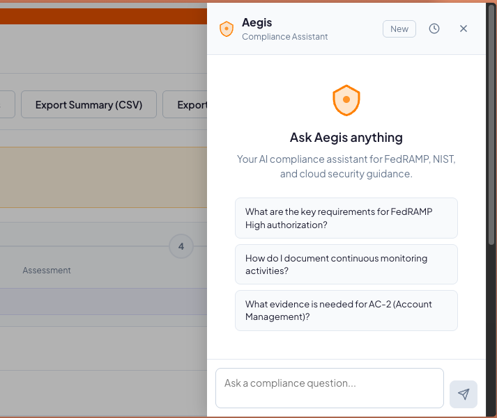 AI-Powered Compliance — Meet Aegis screenshot 1